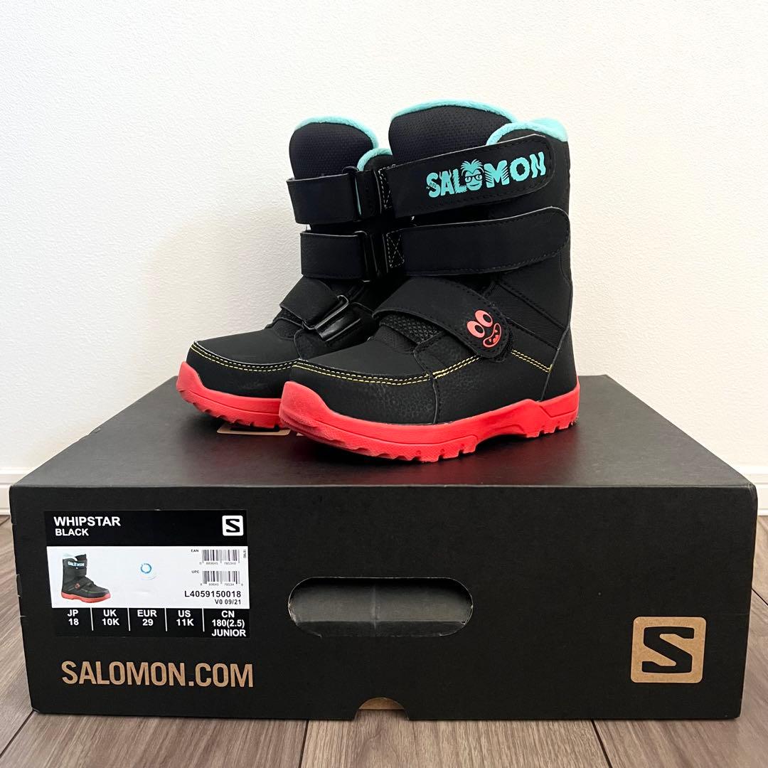 SALOMON サロモン キッズ スノーブーツ 18cm WHIPSTAR