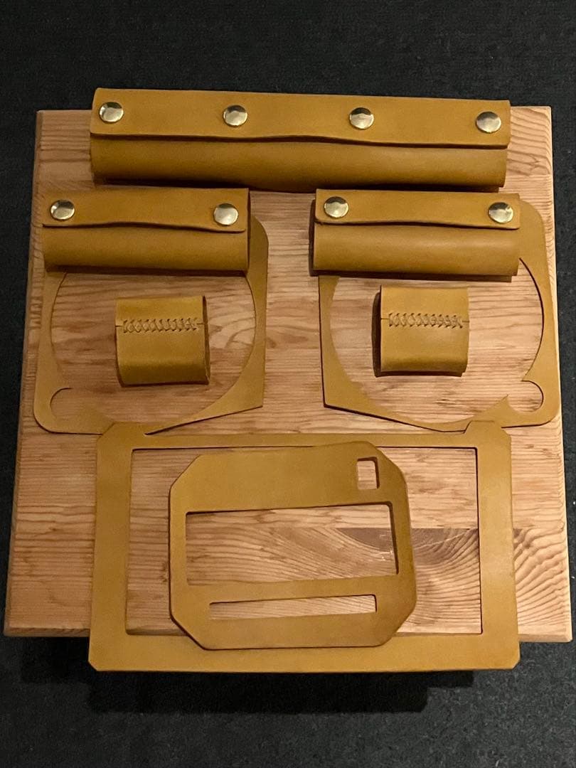 【玄達】ジムニーJB64/JB74用レザー用品6点