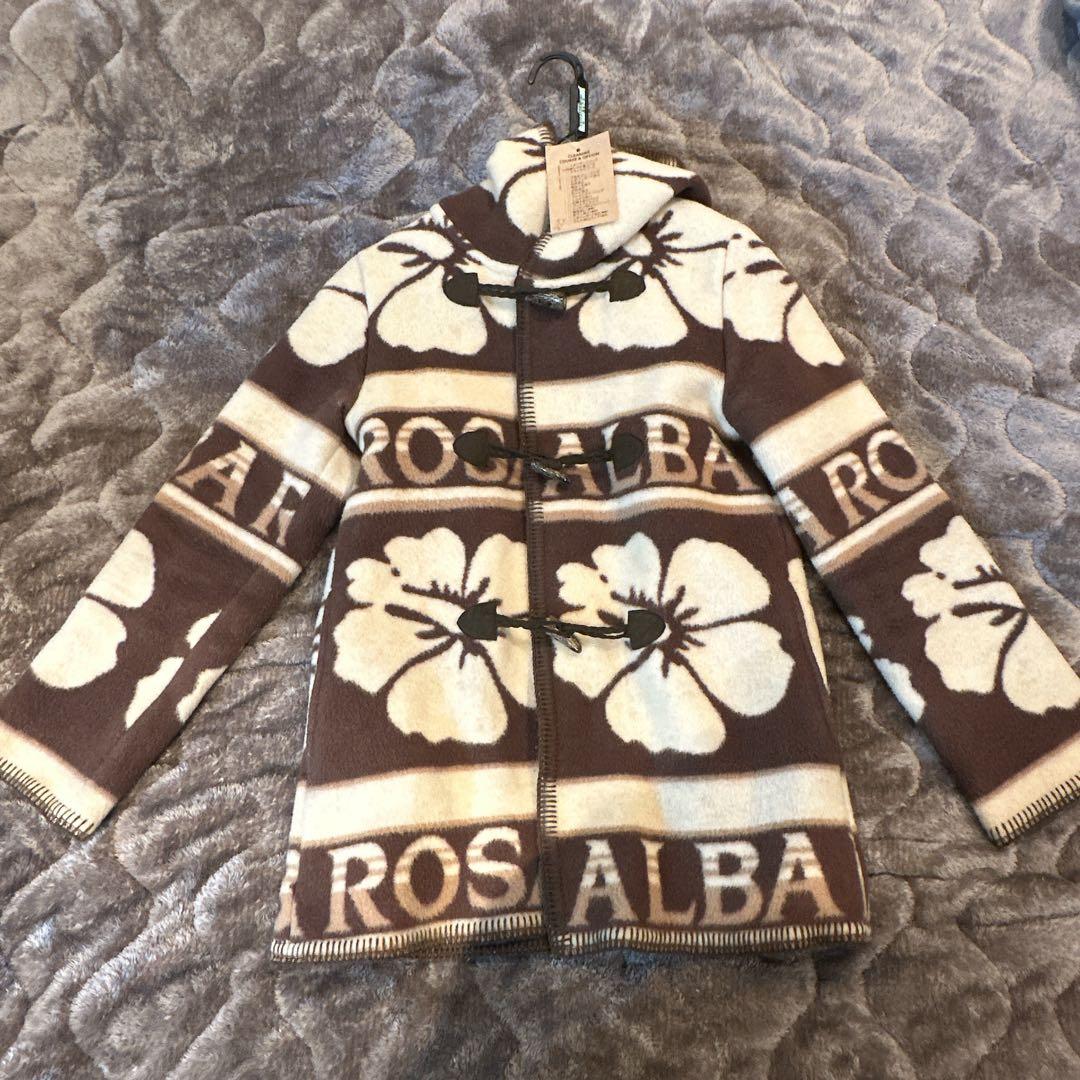 【人気】ALBA ROSA アルバローザ ブランケットコート ダッフル ブラウン