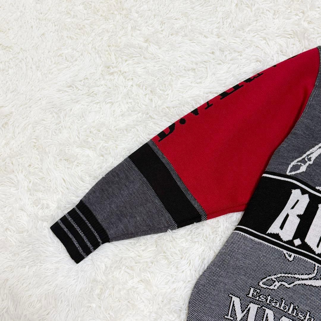 BARNI VARNO バーニヴァーノ ニット セーター 総柄 L