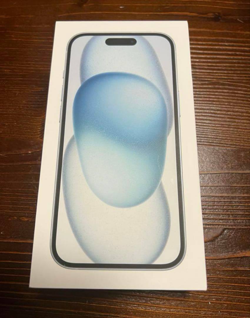 【新品未開封品】iPhone 15 SIMフリー128GB Blue 本体