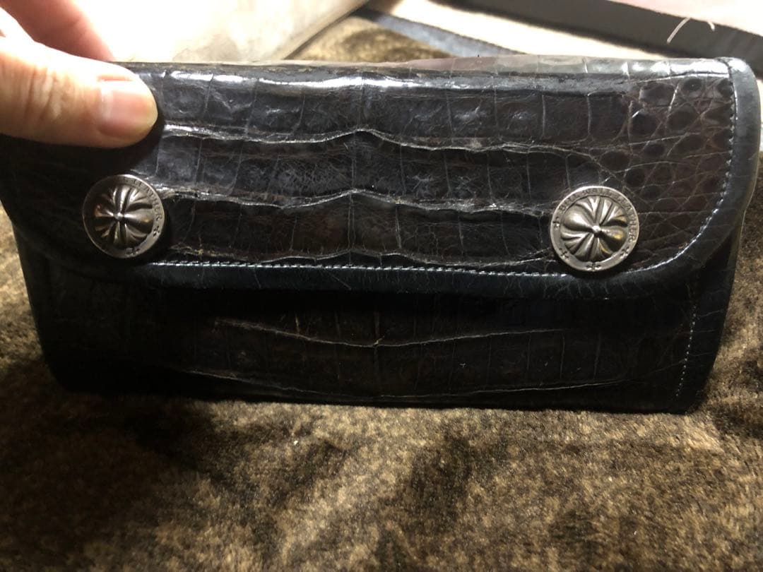 予約済みいちさま専用BWLビルウォールレザー20万 長財布アリゲーターウォレット