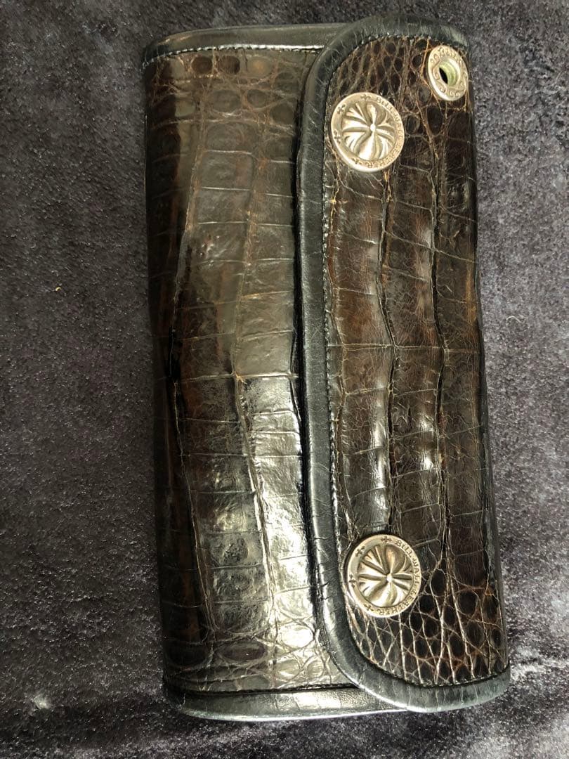 予約済みいちさま専用BWLビルウォールレザー20万 長財布アリゲーターウォレット