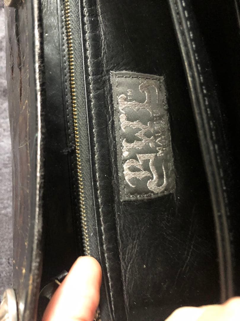 予約済みいちさま専用BWLビルウォールレザー20万 長財布アリゲーターウォレット