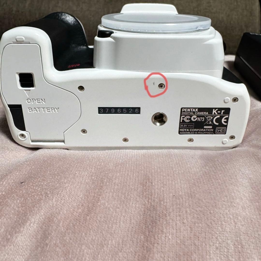 ほぼ未使用★PENTAX K-r デジタル一眼レフカメラキット