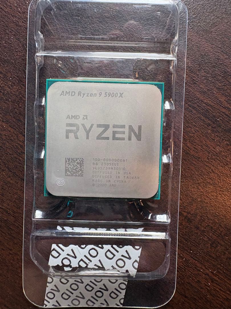 ジャンク AMD Ryzen 9 5900X CPU