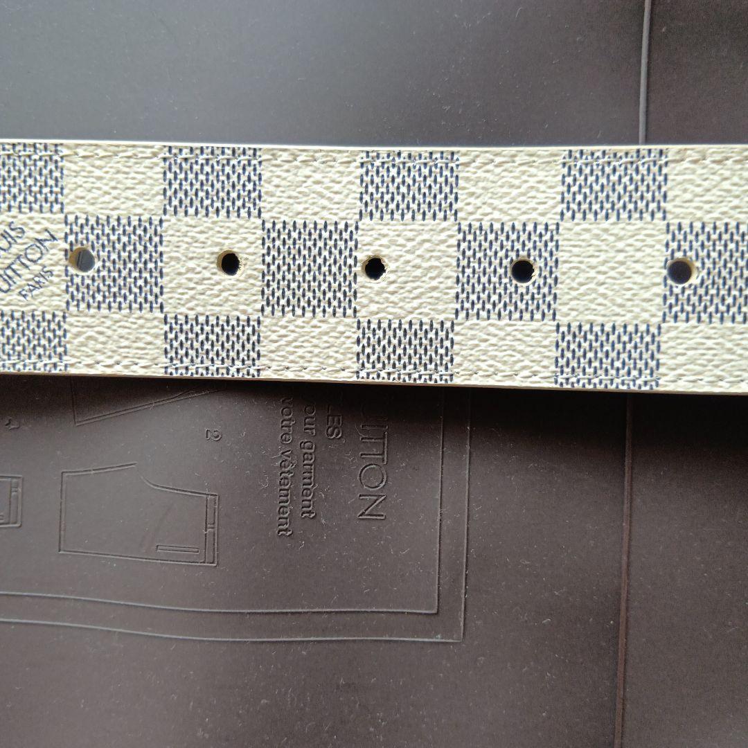 Louis Vuitton ダミエ・アズール キャンバス ベルト