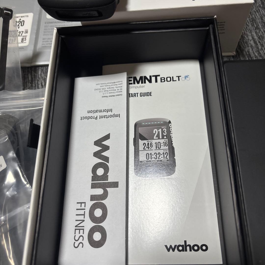 wahoo ELEMNT BOLT GPSサイクルコンピュータ 限定版