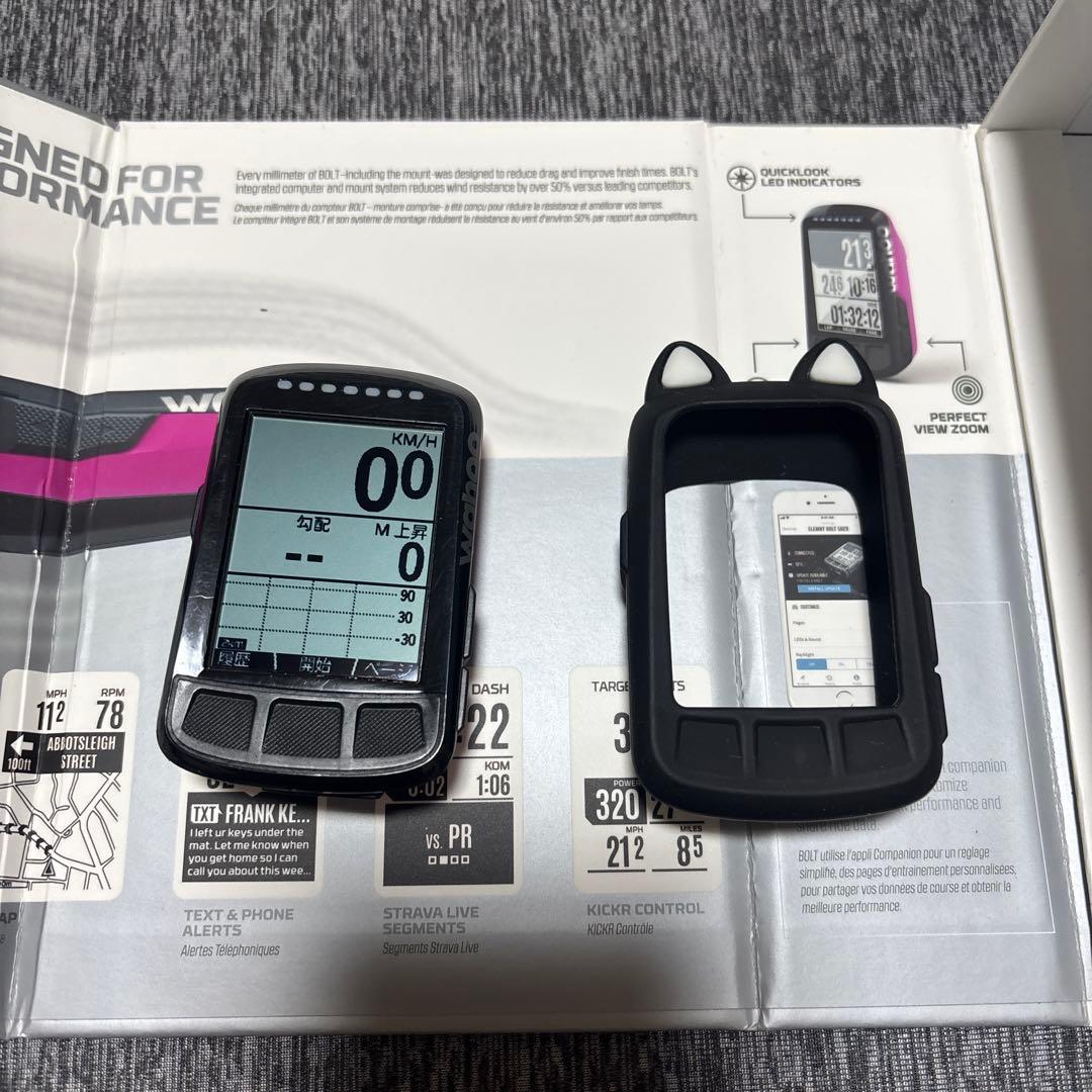 wahoo ELEMNT BOLT GPSサイクルコンピュータ 限定版