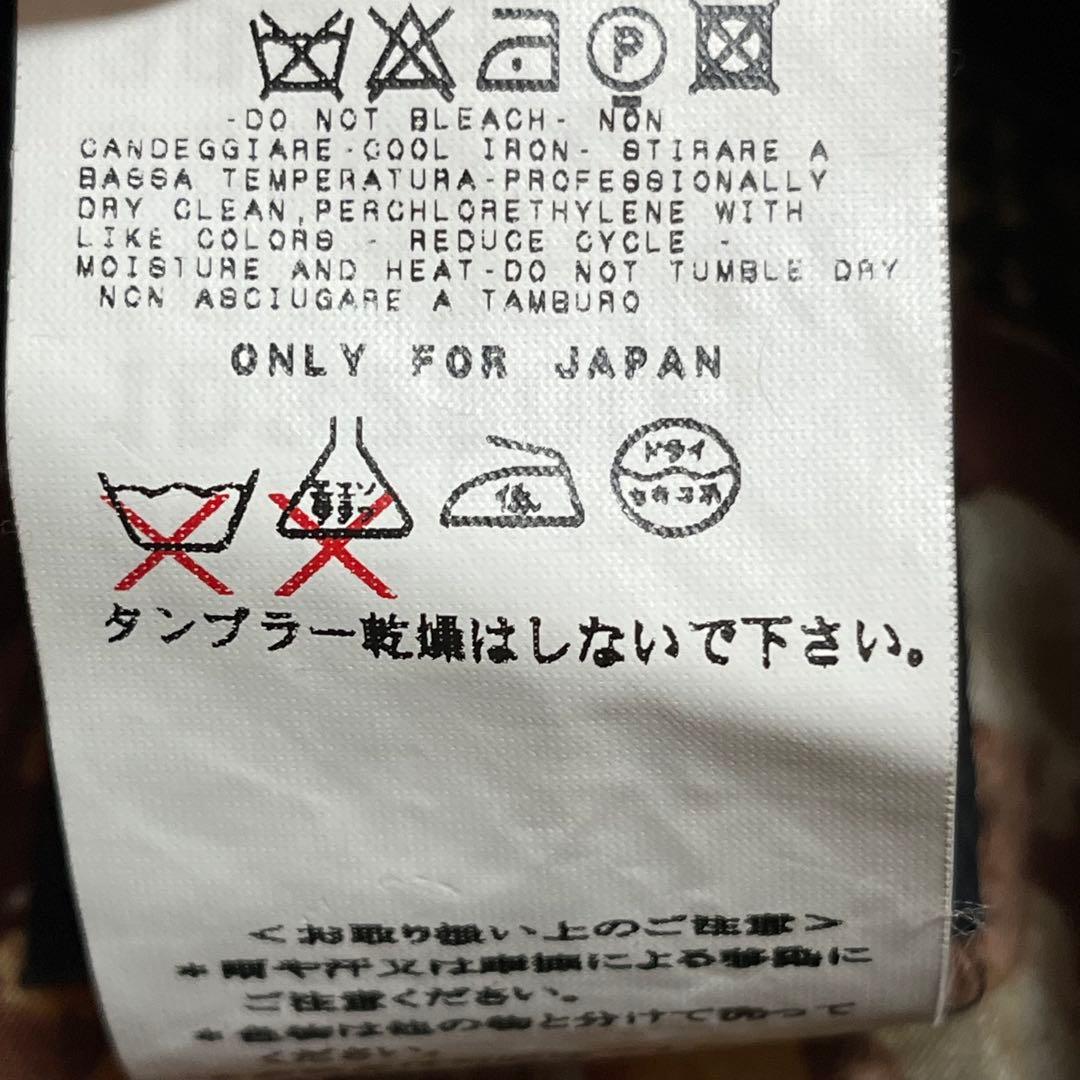 D&G /ツイード ダッフル ジャケットコート 茶系 国内正規品 a442