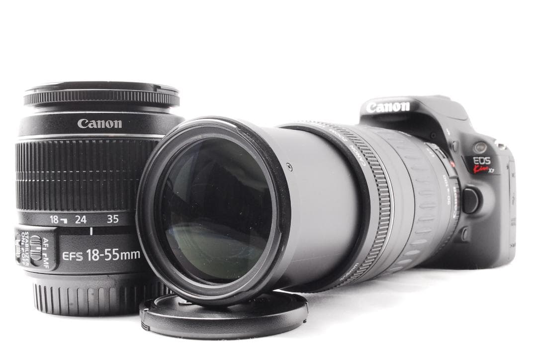 早い者勝ちです！キャノン kiss X7⭐ダブルレンズセット⭐超望遠レンズ