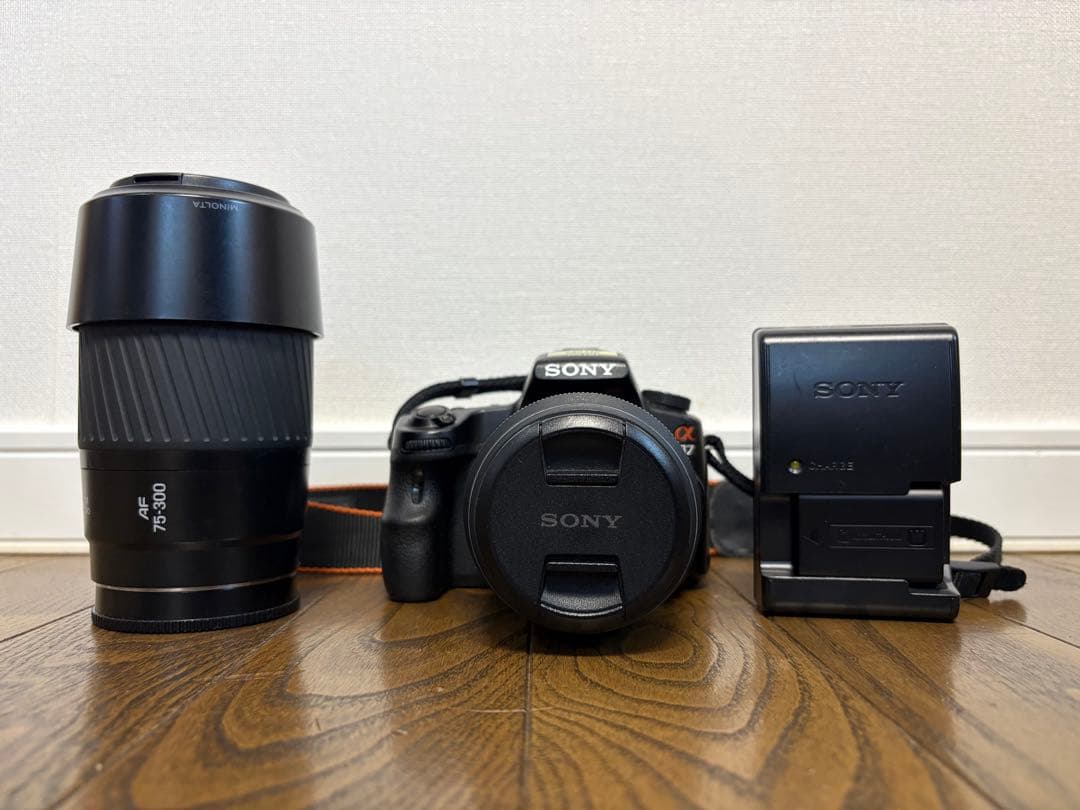 ジャンク　SONY α37 デジタル一眼レフカメラ