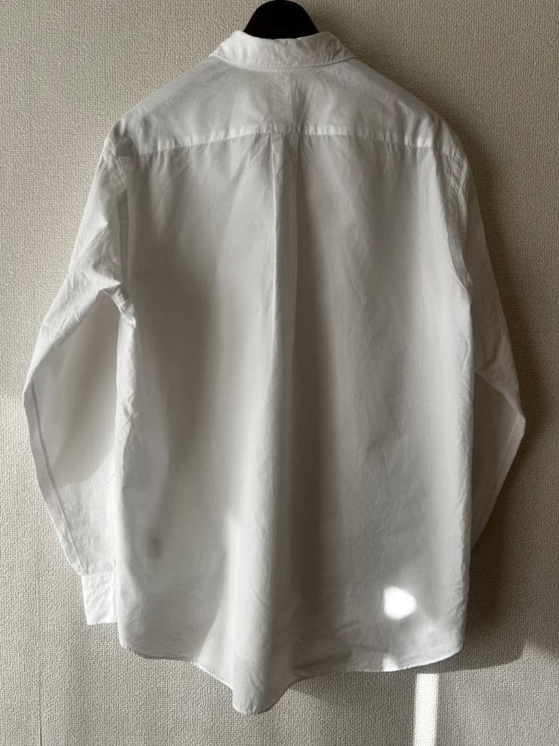 COMOLI コモリシャツ　ホワイト　1