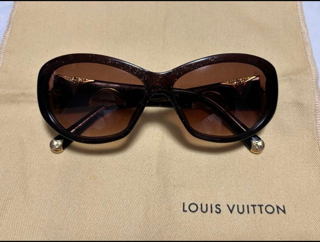 Sam様　LOUIS VUITTON ブラウン サングラス