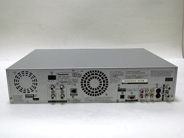 VHS→HDD→DVDダビング DVDレコーダー DMR-XP21V 動作品