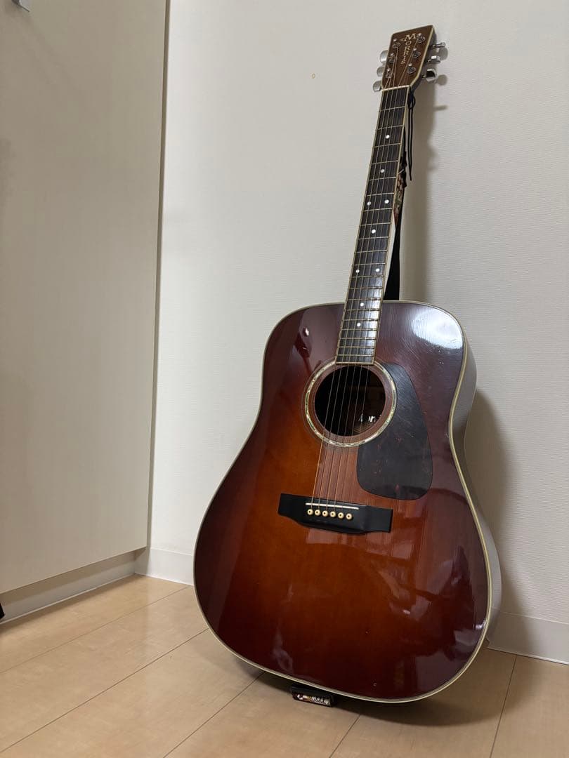 値下げ‼️Morris　TF-50SP ハードケース付き　アコースティックギター