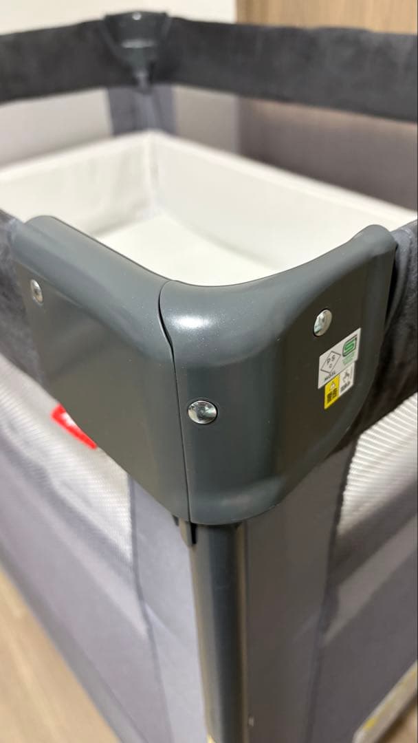 Aprica アップリカ ベビーベッド ココネル エアープラスAB グレー