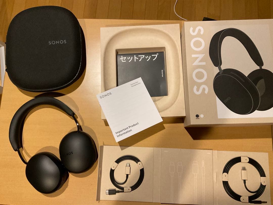 値下げ Sonos Ace (Black) ヘッドフォン