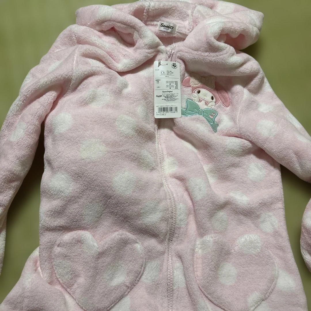 2015年物♡未使用Sanrio マイメロディ 水玉パジャマ M~Lサイズ