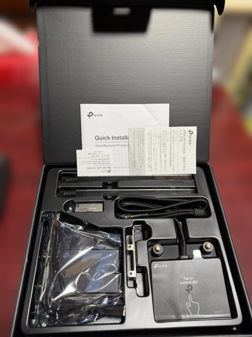 TP-Link BE9800 Wi-Fi 7 PCIeアダプター