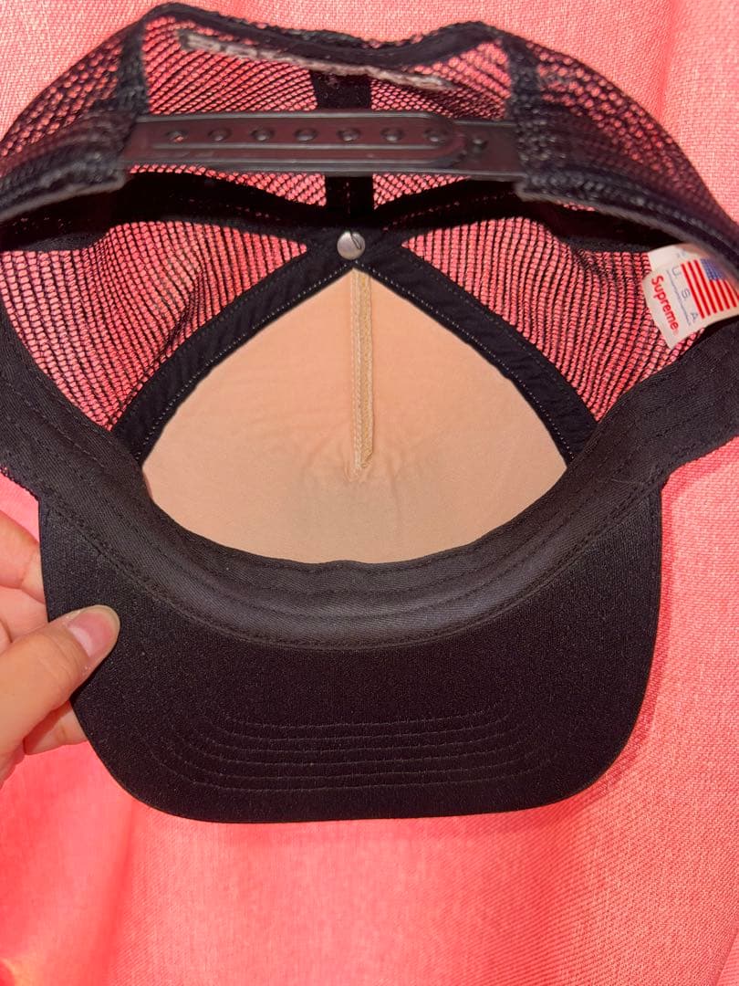 Supreme スナップバックキャップ ホワイト/ブラック