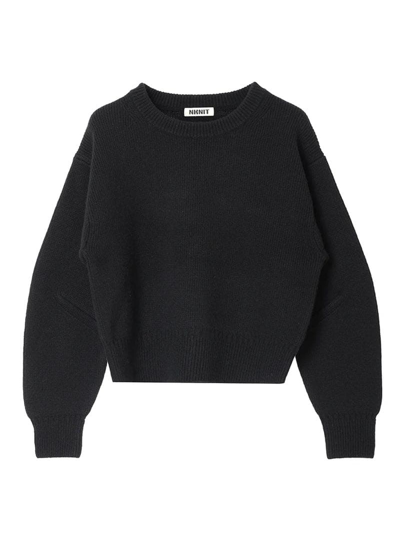 【NKNIT】bent elbow wool KNIT