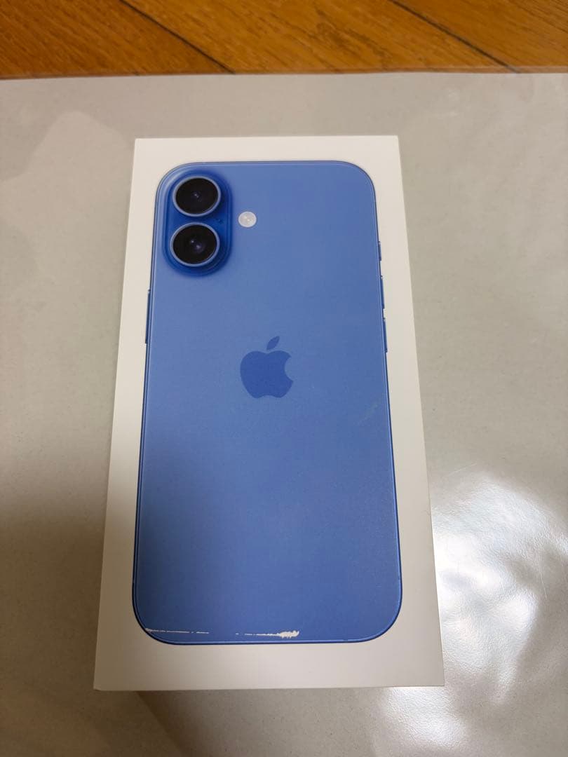 Apple iPhone16 ブルー(ウルトラマリン) 128GB