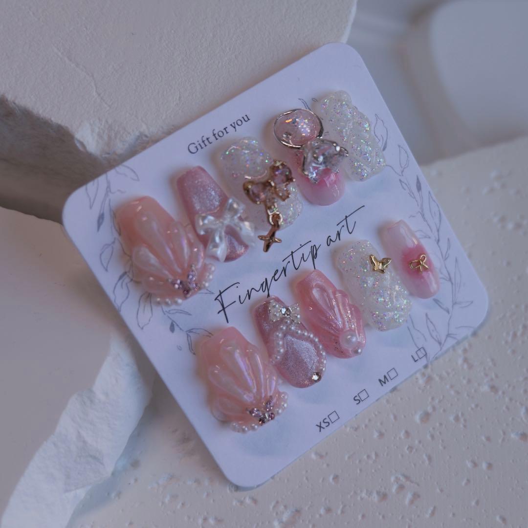 オーダーネイルチップ/ 耳ツボジュエリーセット