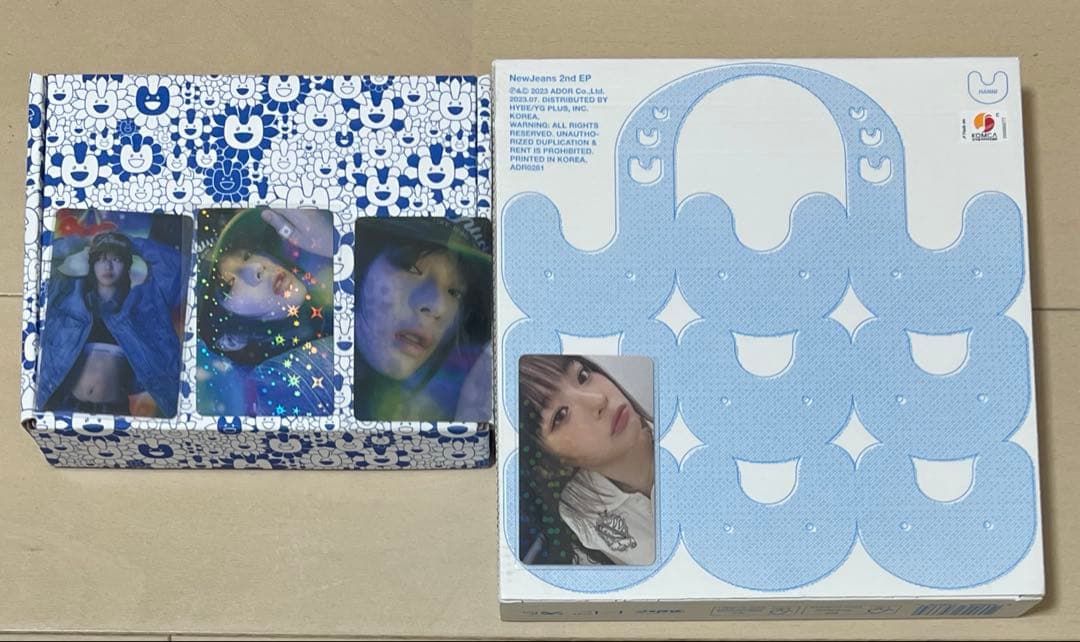 NewJeans ハニ Get up 、Super natural トレカ付き