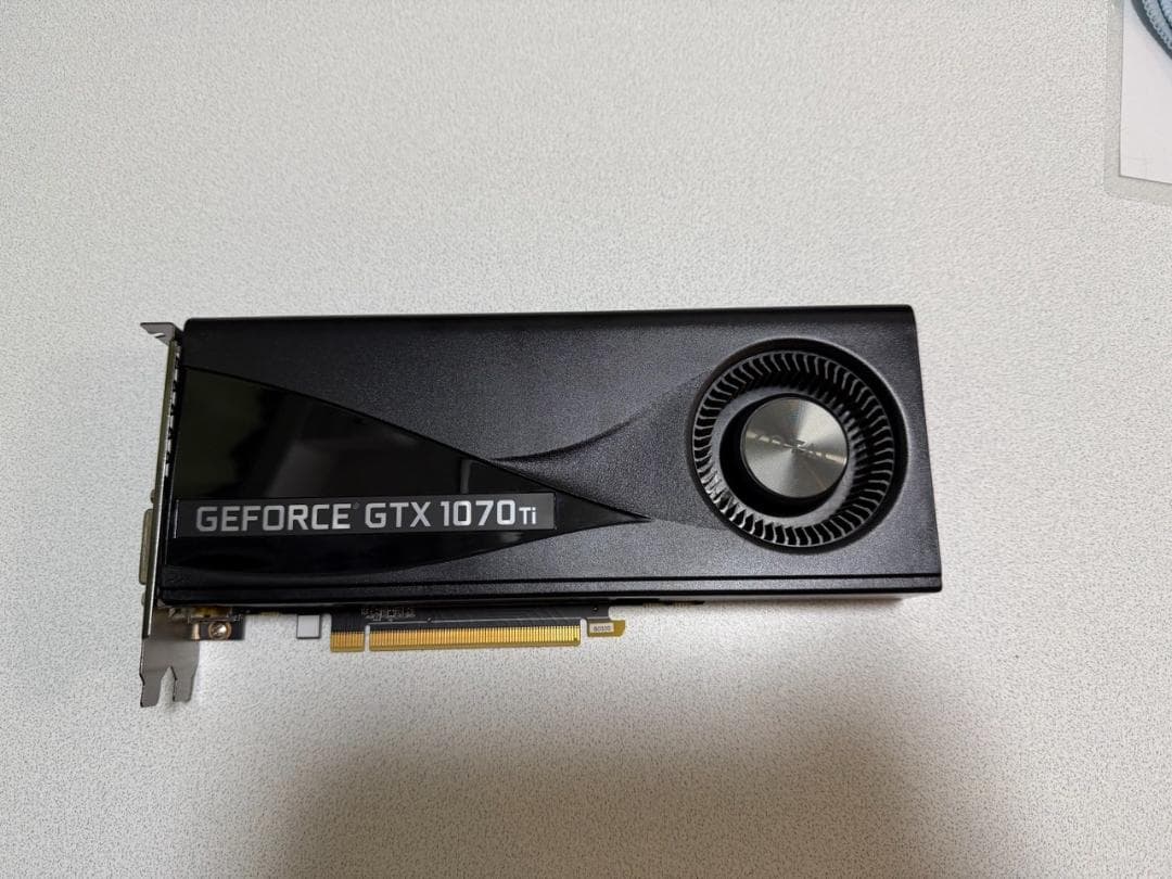 GTX 1070 Ti グラフィックボード　2台　ブリッジつき