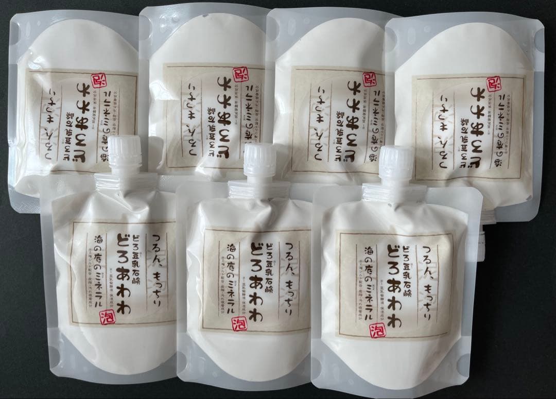【新品】どろあわわ 110g×7個