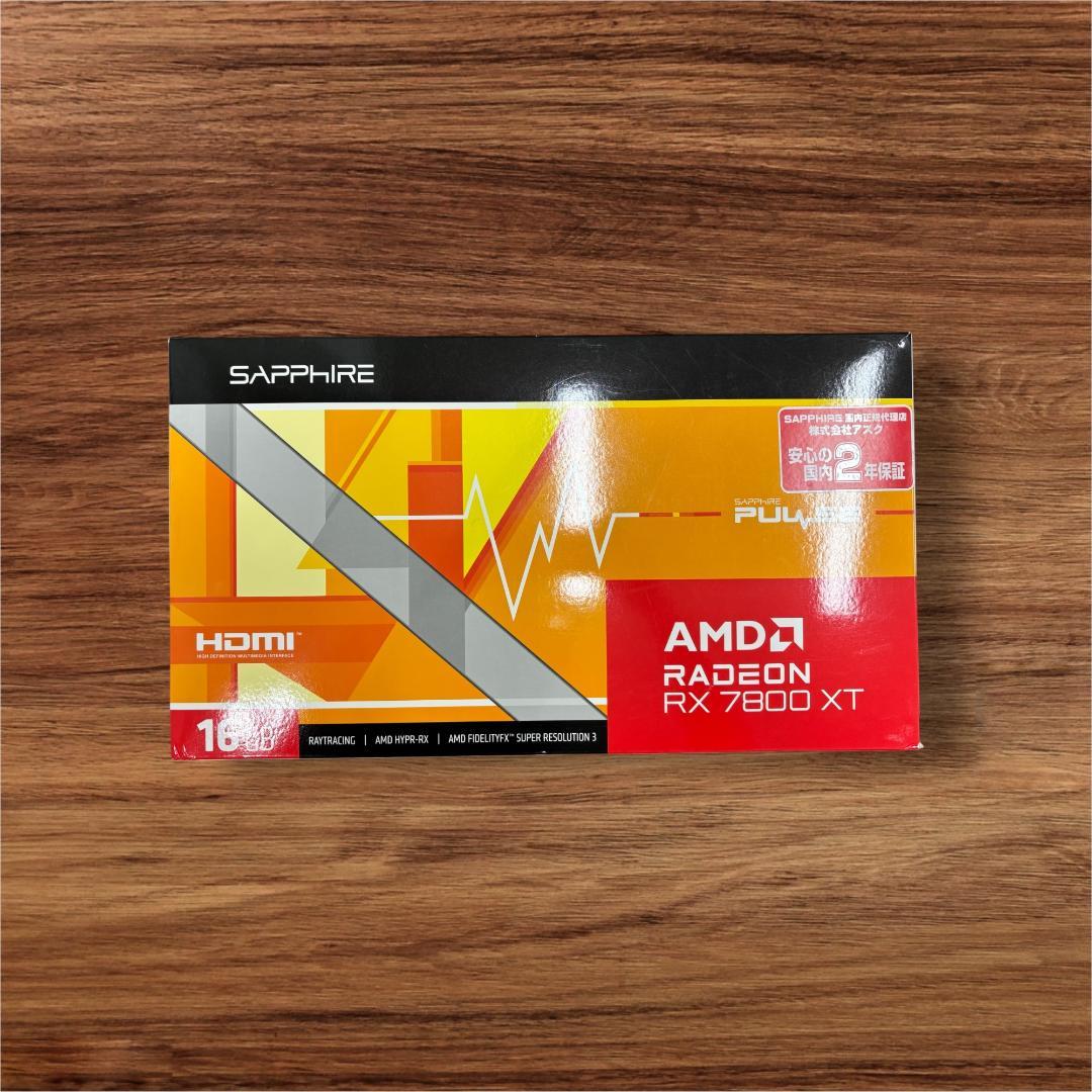 ジャンク　SAPPHIRE PULSE Radeon RX 7800 XT