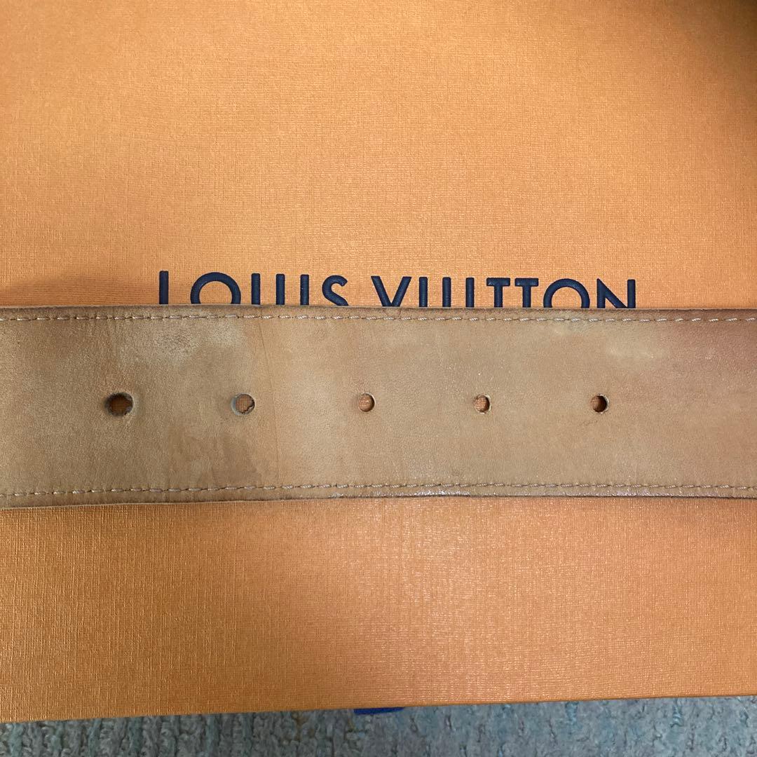 ☆美品☆ ルイ ヴィトン サンチュール イニシャル ダミエ アズール ベルト