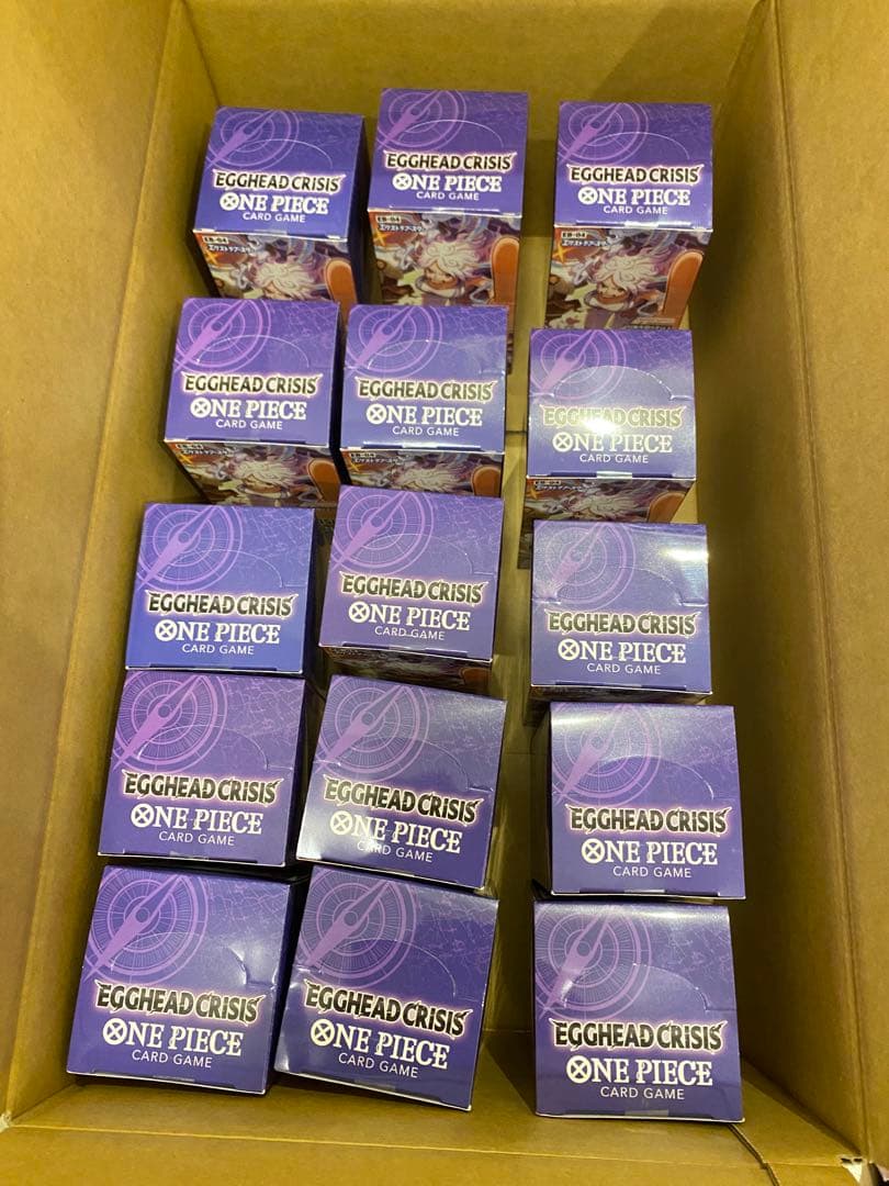 新品未開封 15BOX EGGHEAD CRISIS ワンピース テープ付き