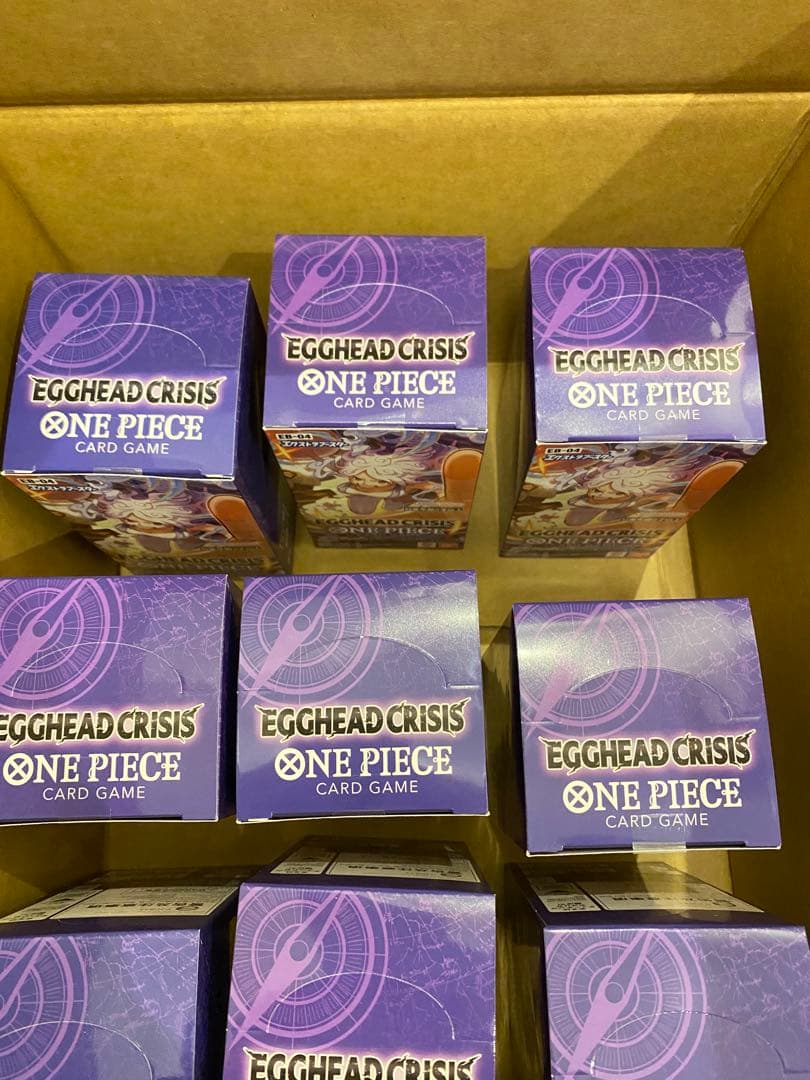 新品未開封 15BOX EGGHEAD CRISIS ワンピース テープ付き