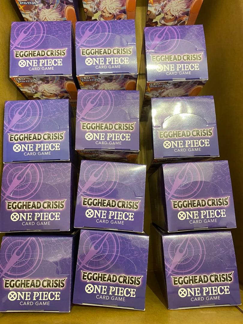 新品未開封 15BOX EGGHEAD CRISIS ワンピース テープ付き