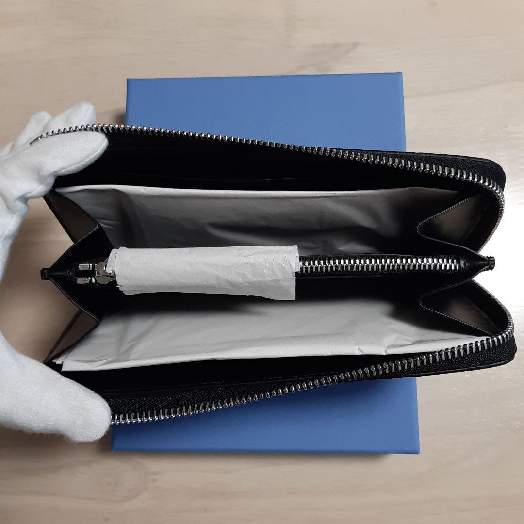 【新品未使用】 SMYTHSON スマイソン 長財布 黒 牛革 レザー 本革