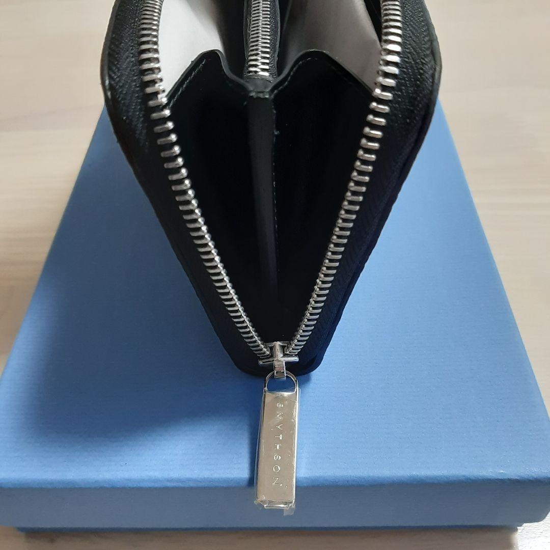 【新品未使用】 SMYTHSON スマイソン 長財布 黒 牛革 レザー 本革