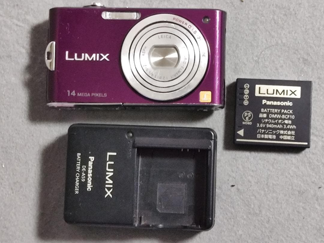 Panasonic パナソニック　LUMIX DMC-FX66　デジタルカメラ