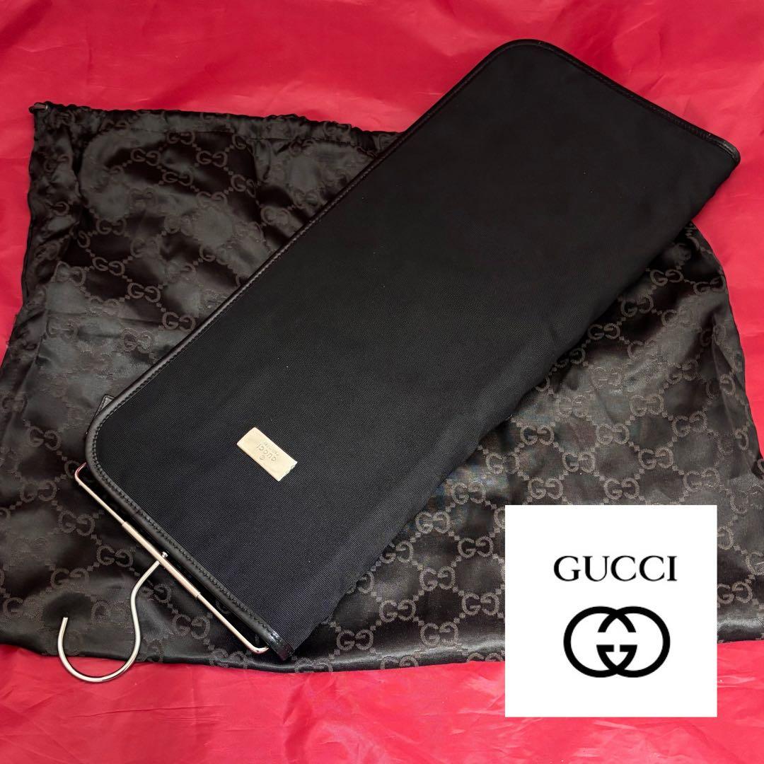 希少！GUCCI☆ネクタイケース！・カバー ！トラベル　未使用級❗️