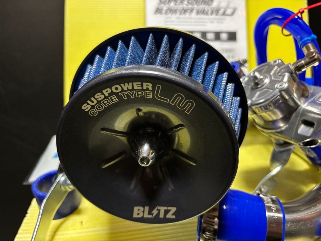 【kenkouappa/ジムニーJA11BLITZサクションインテークシステム】