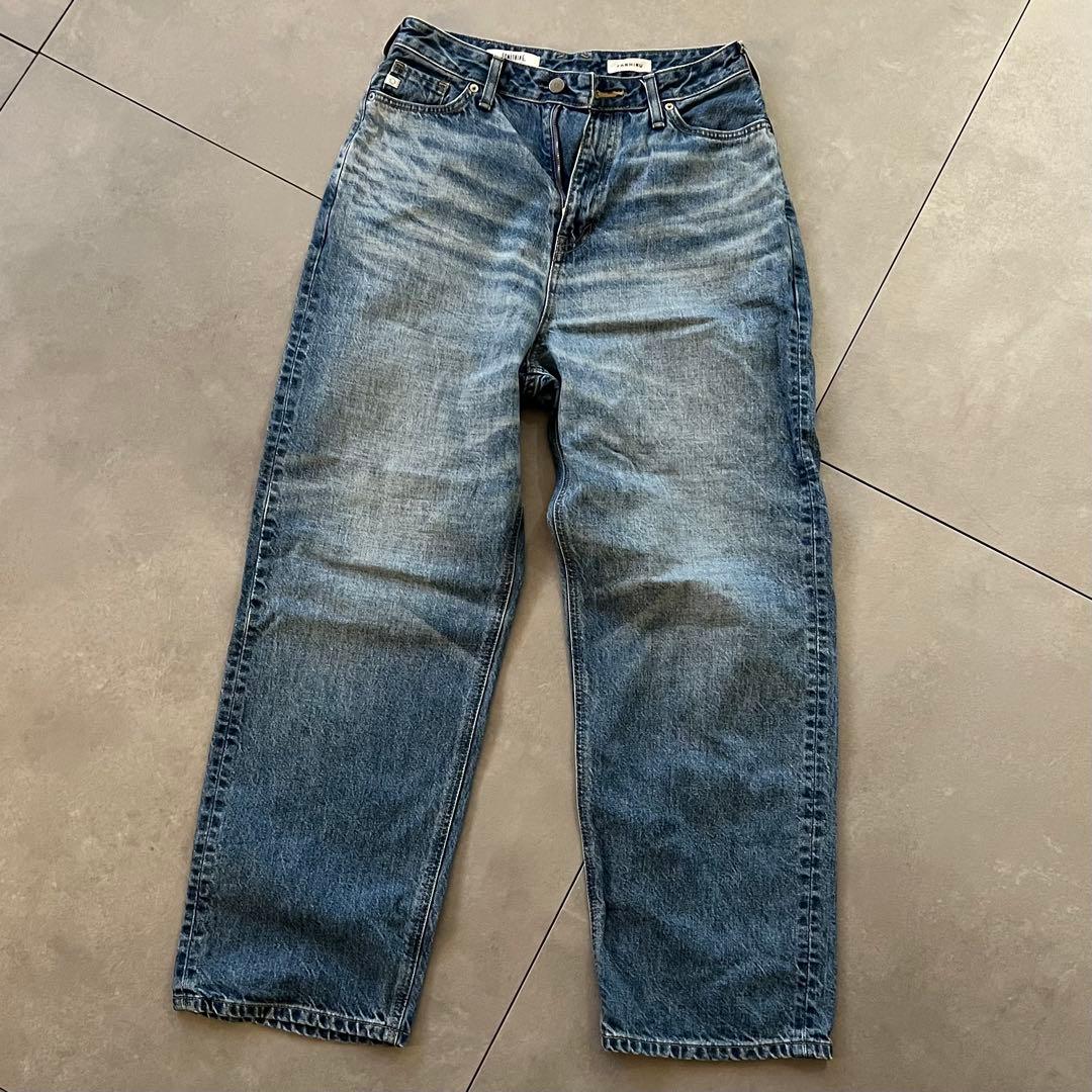 ［FASHIRU × SOMETHING］baggy fit Jeans