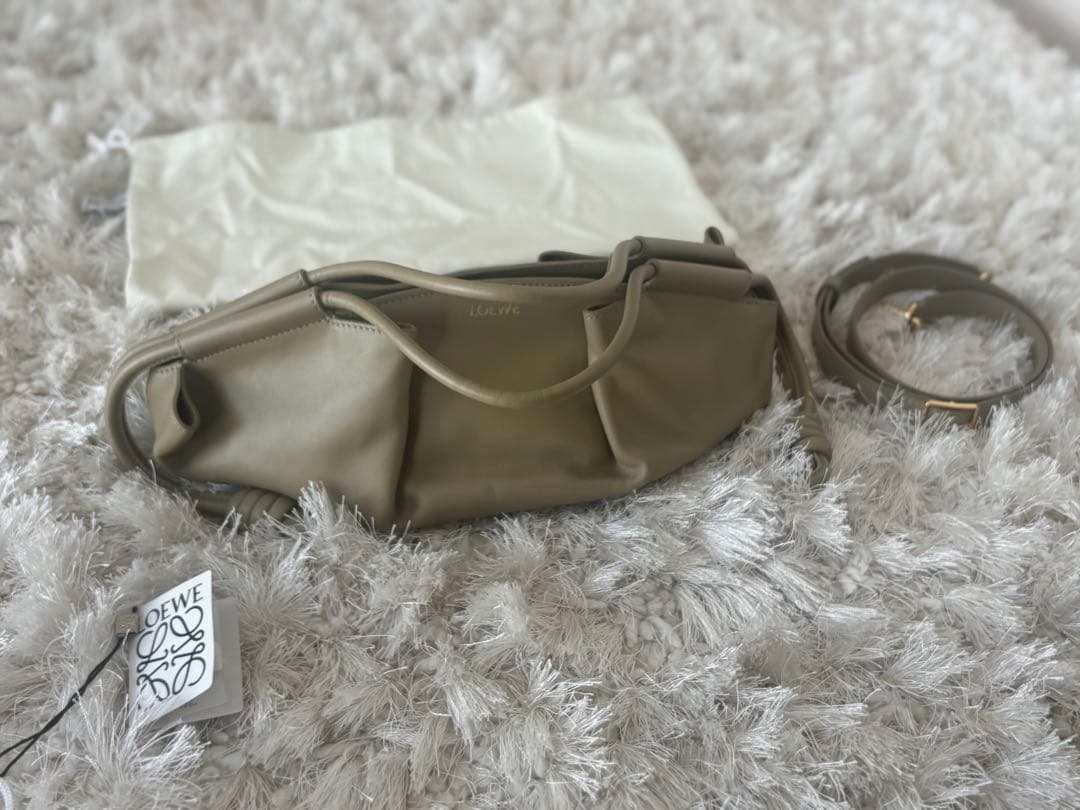 LOEWE PASEO SMALL BAG CLAY GREEN 未使用