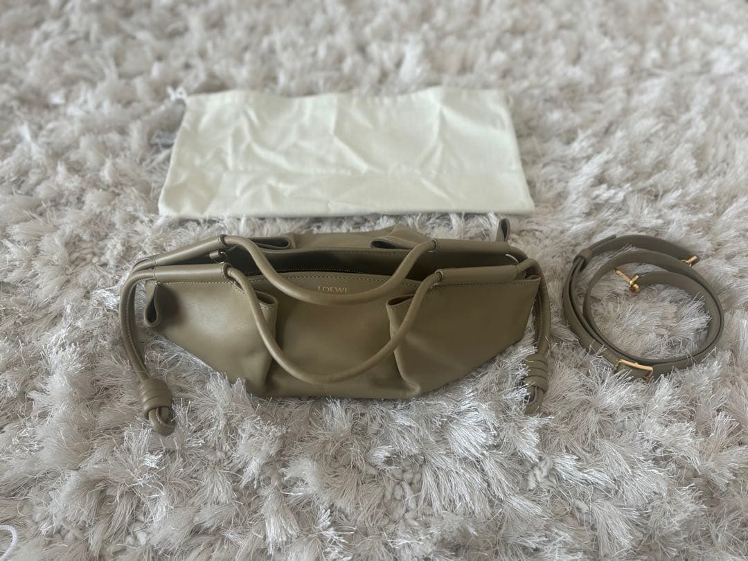 LOEWE PASEO SMALL BAG CLAY GREEN 未使用