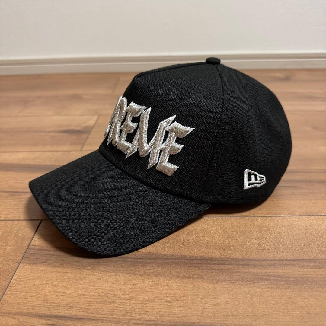 帽子 supreme SharpSpellout Adjustable New Era