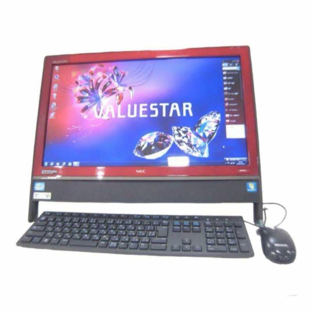 デスクトップ一体型PC NEC 事務作業や動画編集の練習など win11 SSD