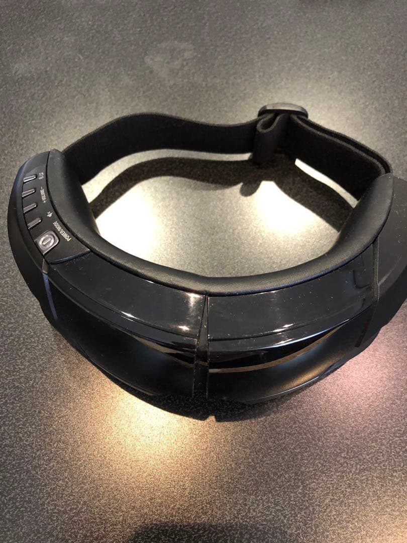 ドクターエア3Dアイマジック REM-04 ブラック/ヒーリングサウンド内蔵