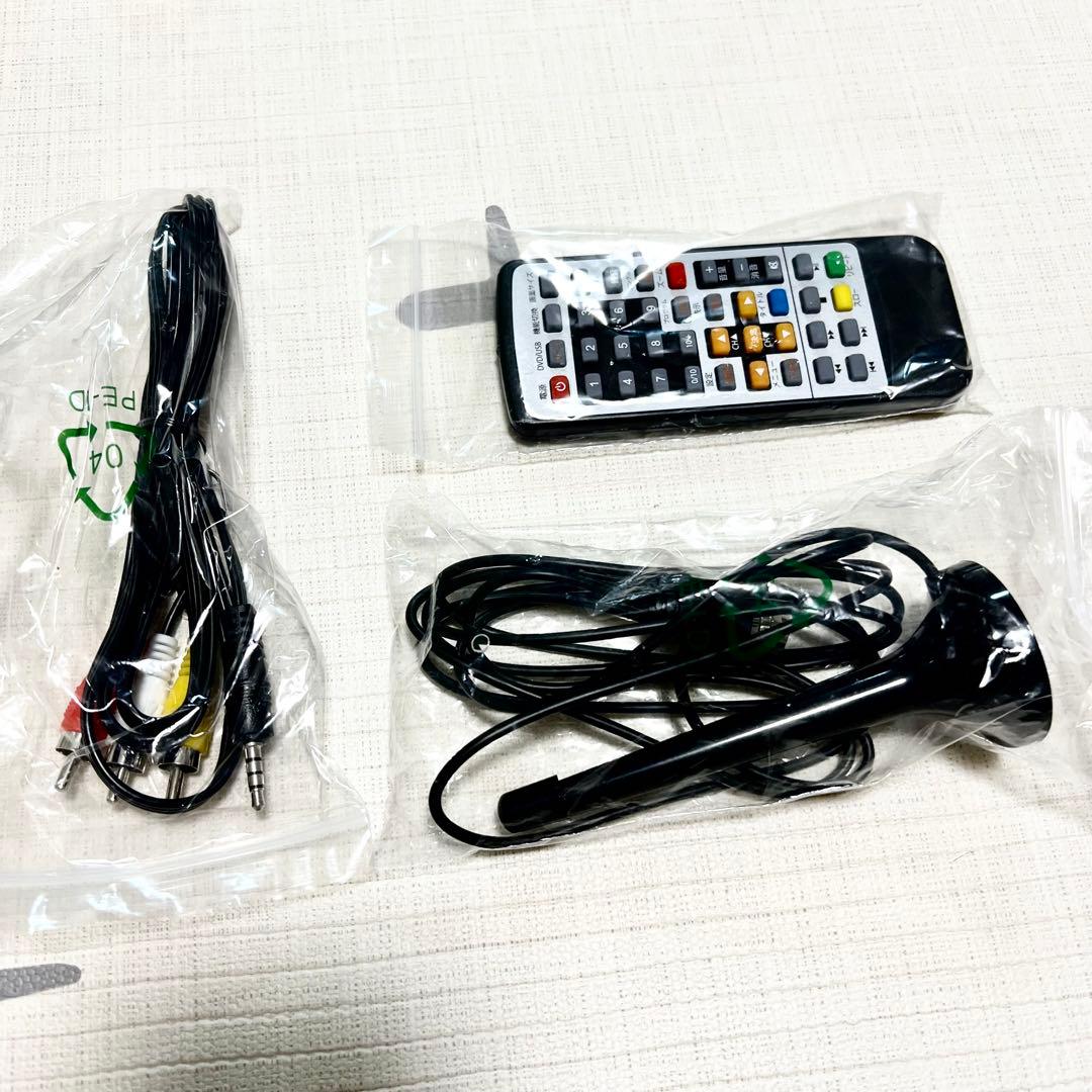 OVERTIME ポータブルテレビ DVDプレーヤー 14インチ　開封のみ