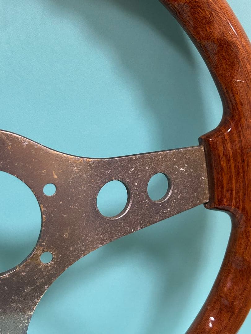 OBA ウッドステアリング オバハン オバ ハンドル