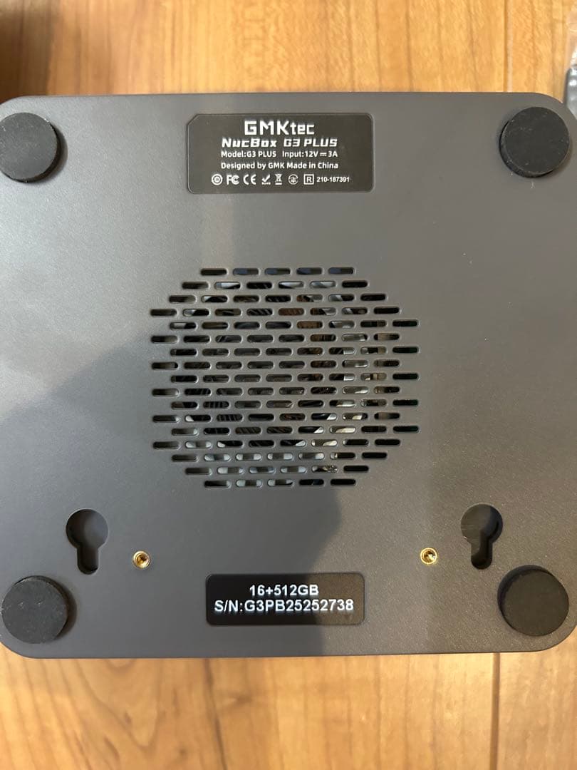 ミニPC GMKtec NucBox T3Plus 16GB/512GB Win11Pro